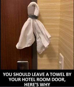 Safety tips when staying at a hotel